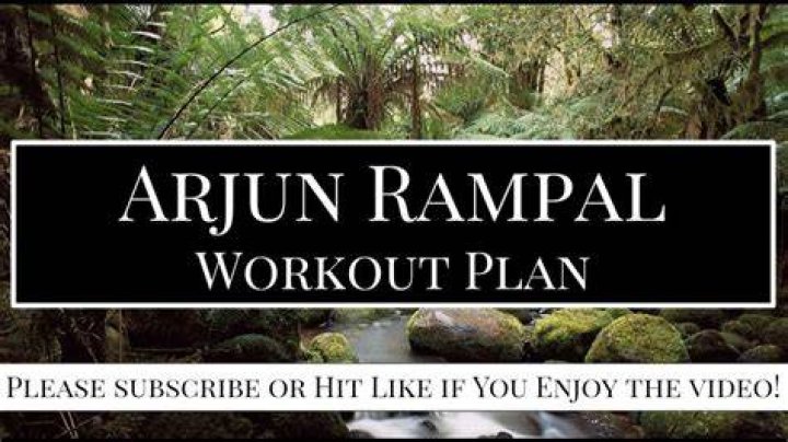 Arjun Rampal Workout Routine
