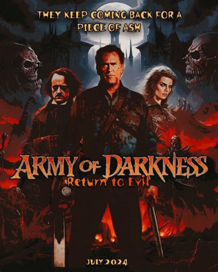 Bruce Campbell Fighting Deadites Once Again In Army Of Darkness 2