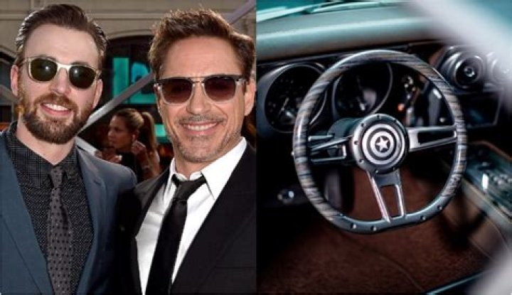 Check Out The $275,000 Avengers-Themed Car Robert Downey Jr. Bought Chris Evans