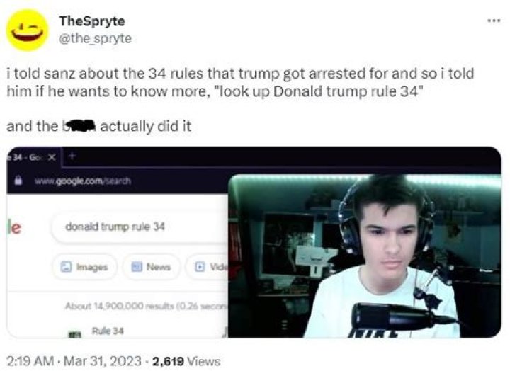 Do NOT google ‘Donald Trump Rule 34’ no matter what Twitter tells you