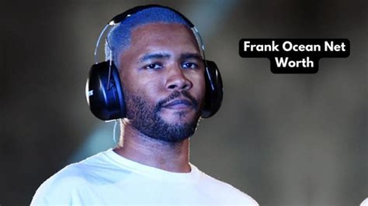 Frank Ocean career earnings and net worth