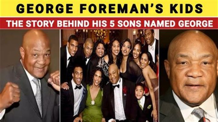 How many siblings does George Foreman have? Meet all 6 of them