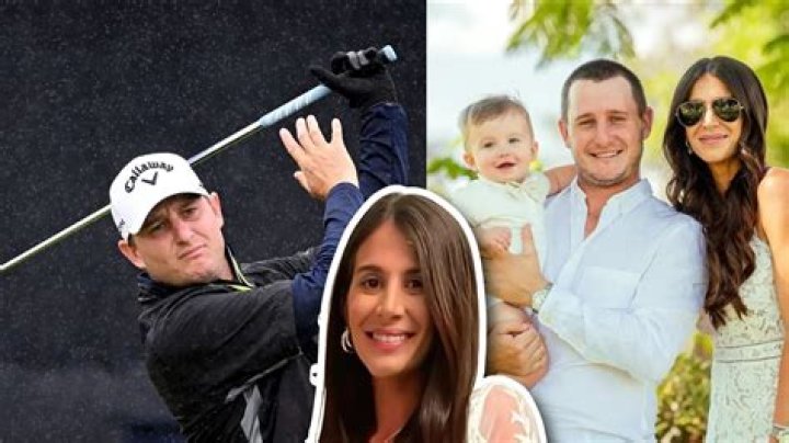 Is the golfer married to Alexia Garcia Morris?