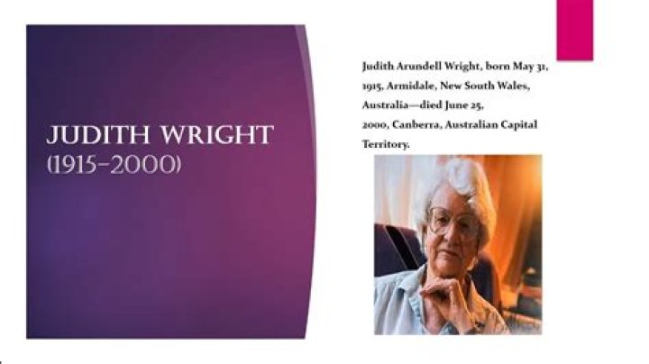 Judith Wright Biography – Facts, Childhood, Life, Career