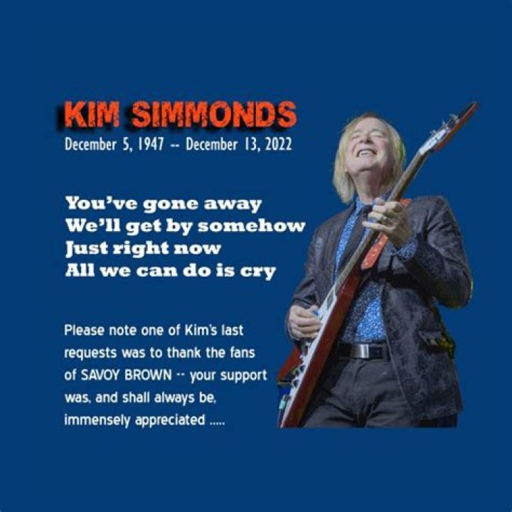 Kim Simmonds cause of death, wife, children, net worth, funeral
