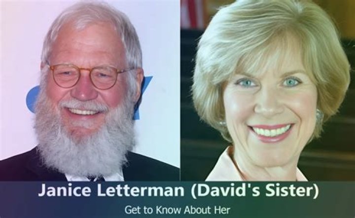Meet David Letterman's sister Janice Letterman