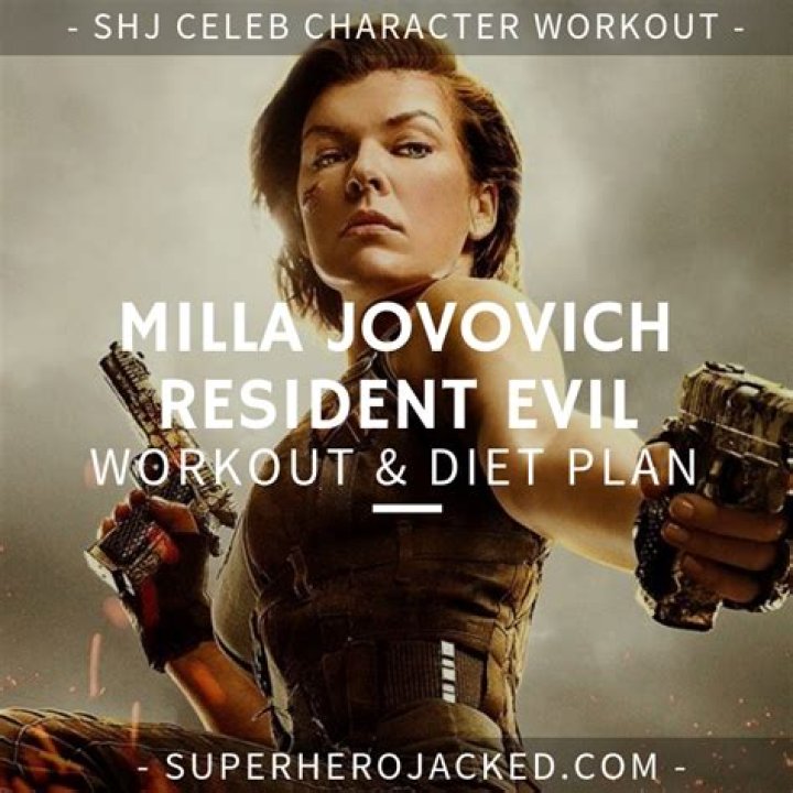 Milla Jovovich Workout Routine