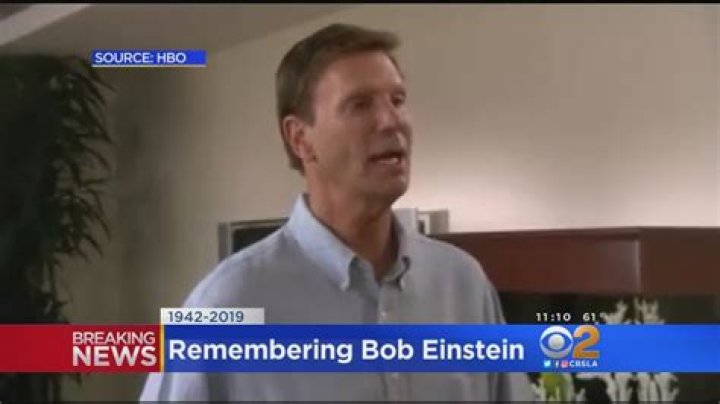 What was Bob Einstein cause of death?