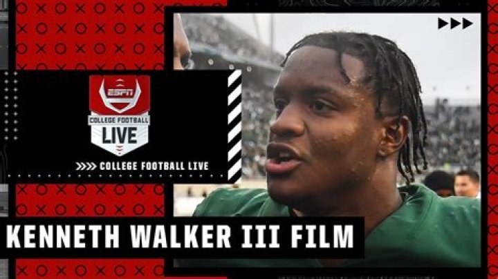 Where did Kenneth Walker III go to college? Did Kenneth Walker III play college football?