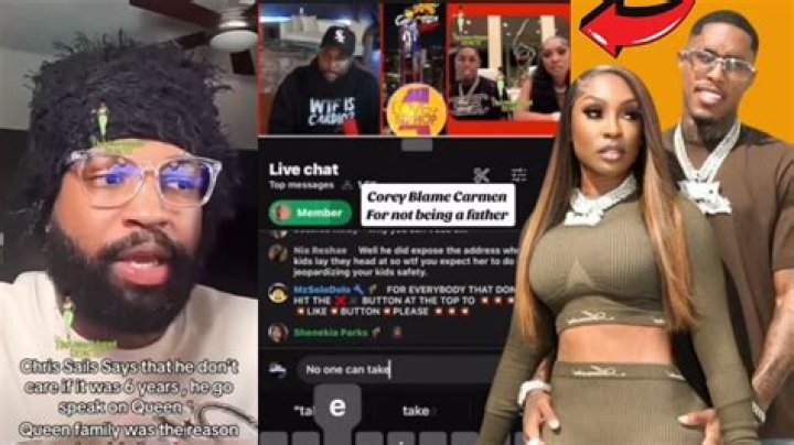 Who is Chris that dated Queen Naija?