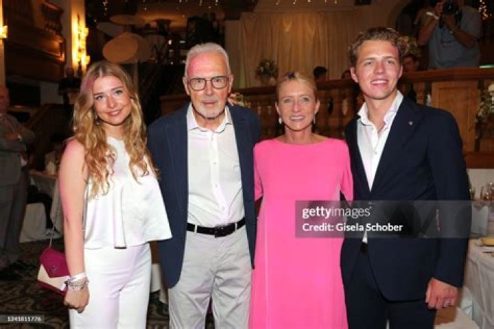 Who is Francessca Beckenbauer? Facts about Franz Beckenbauer’s only daughter