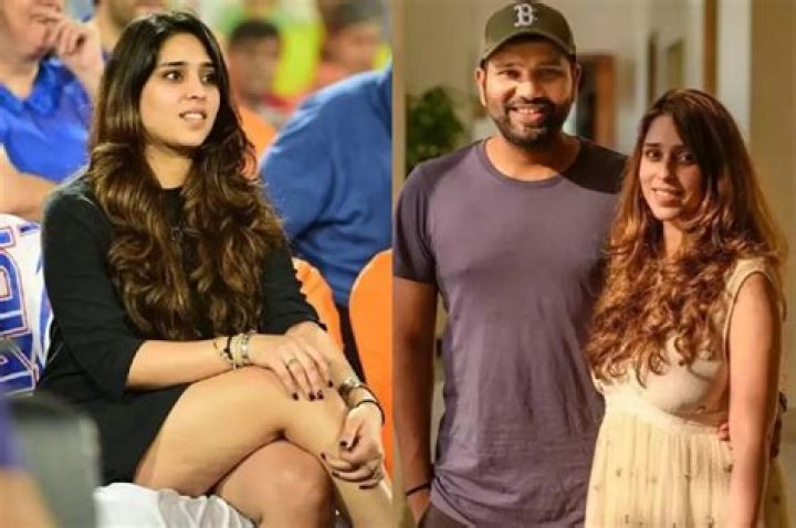 Who is Rohit Sharma wife Ritika Sajdeh?