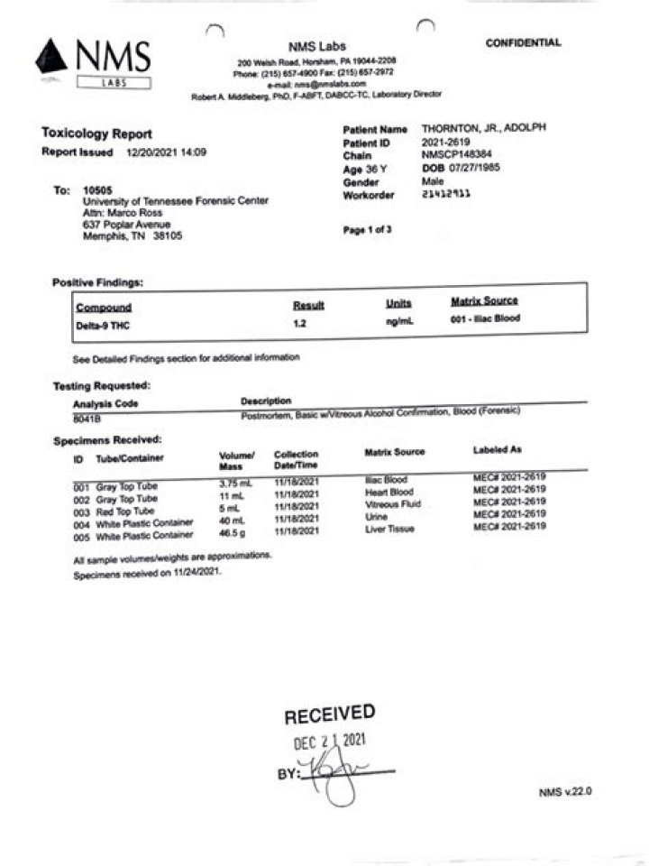 Young Dolph autopsy report